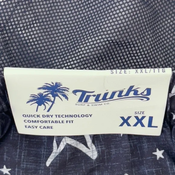 TRUNKS SURF AND SWIM CO. Swim Shorts Pockets Quick Dry Technology Starts Print - Picture 11 of 16